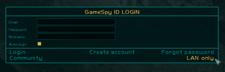 Gamespy ID for GRAW2