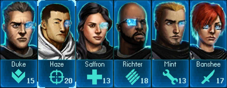 Ghost Recon Shadow Wars Characters